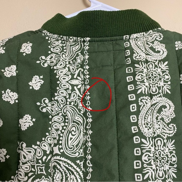 The Great Bandana Quilted Bomber Jacket - Picture 13 of 16